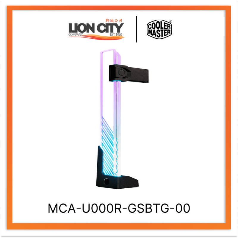 Cooler Master MCA-U000R-GSBTG-00 CM MASTERACCESSORY - ARGB GPU SUPPORT BRACKET