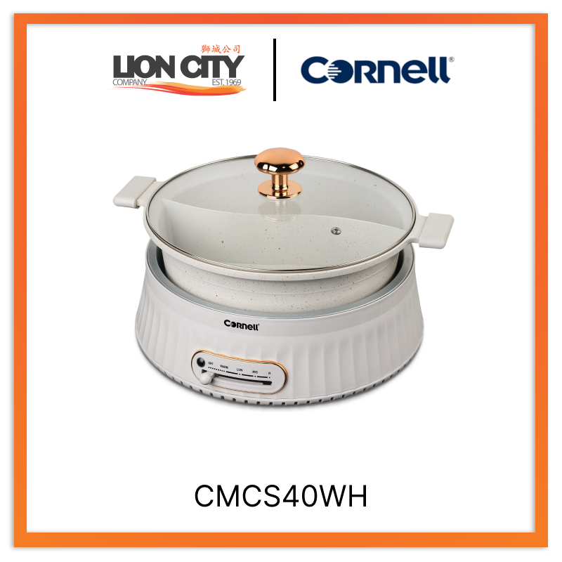 Cornell CMCS40WH Yuan Yang Multi Cooker 4L