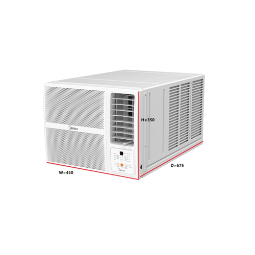 Midea MWAC-09PRO Window Aircon ( Not Inclusive of Installation )