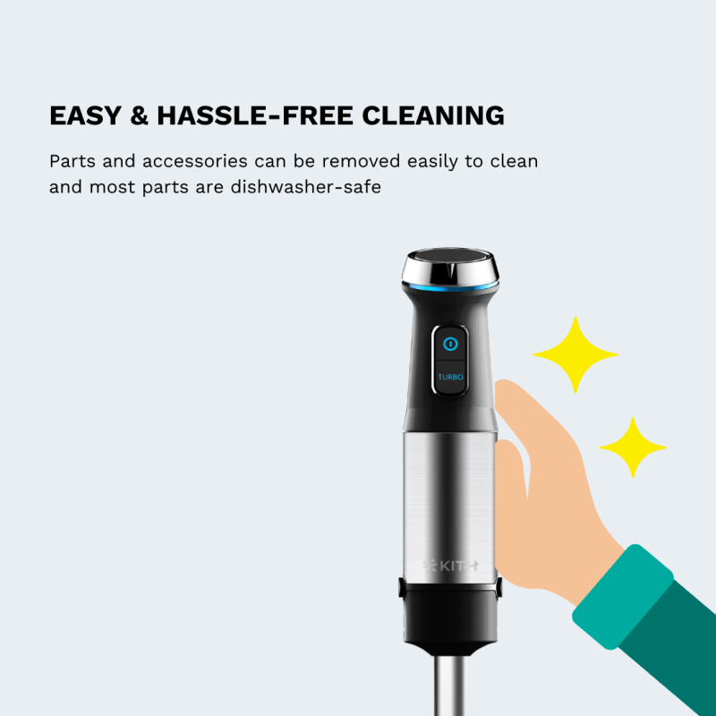 Kith HB-BSC-BK Hand Blender