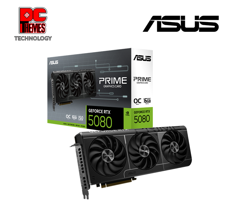 ASUS PRIME GeForce RTX 5080 16GB GDDR7 OC Edition