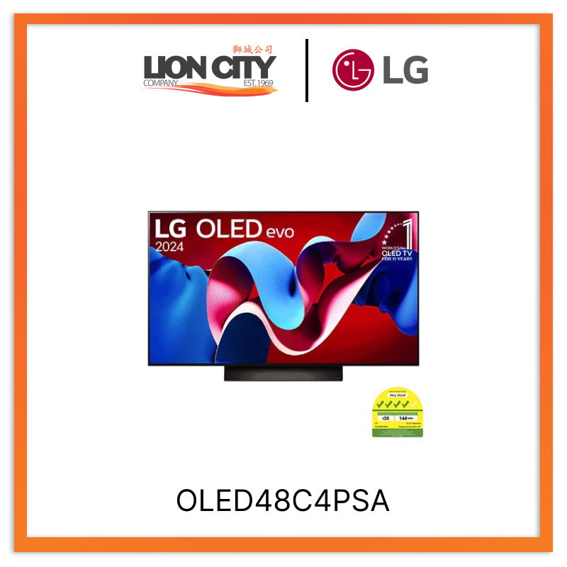 Pre Order LG OLED evo C4 48 inch TV 4K Smart TV 2024
