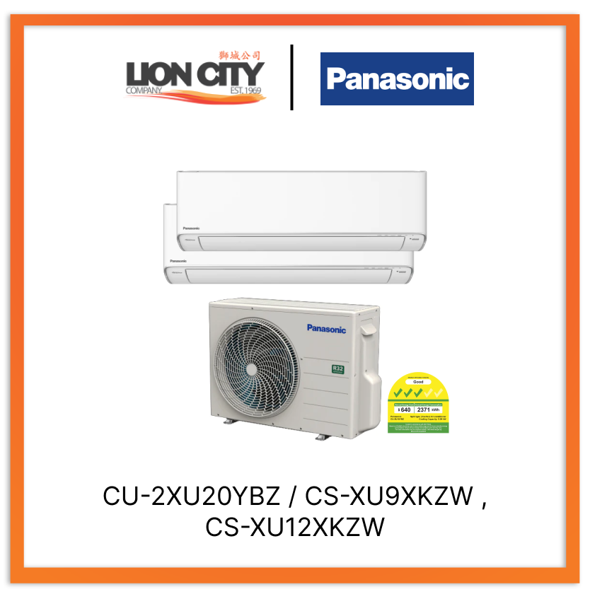 Panasonic Xu System 2 Aircon (9K & 12K)