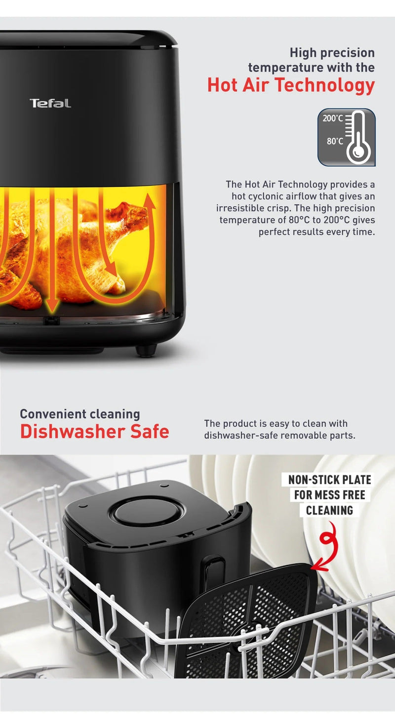 Tefal EY2458 Easy Fry Max 5L Digital Air Fryer