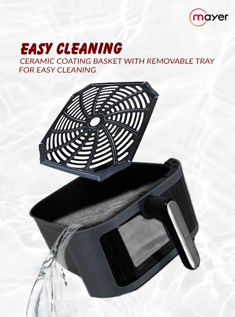 Mayer MMAF65 Ceramic Knob Control Air Fryer 6.5L