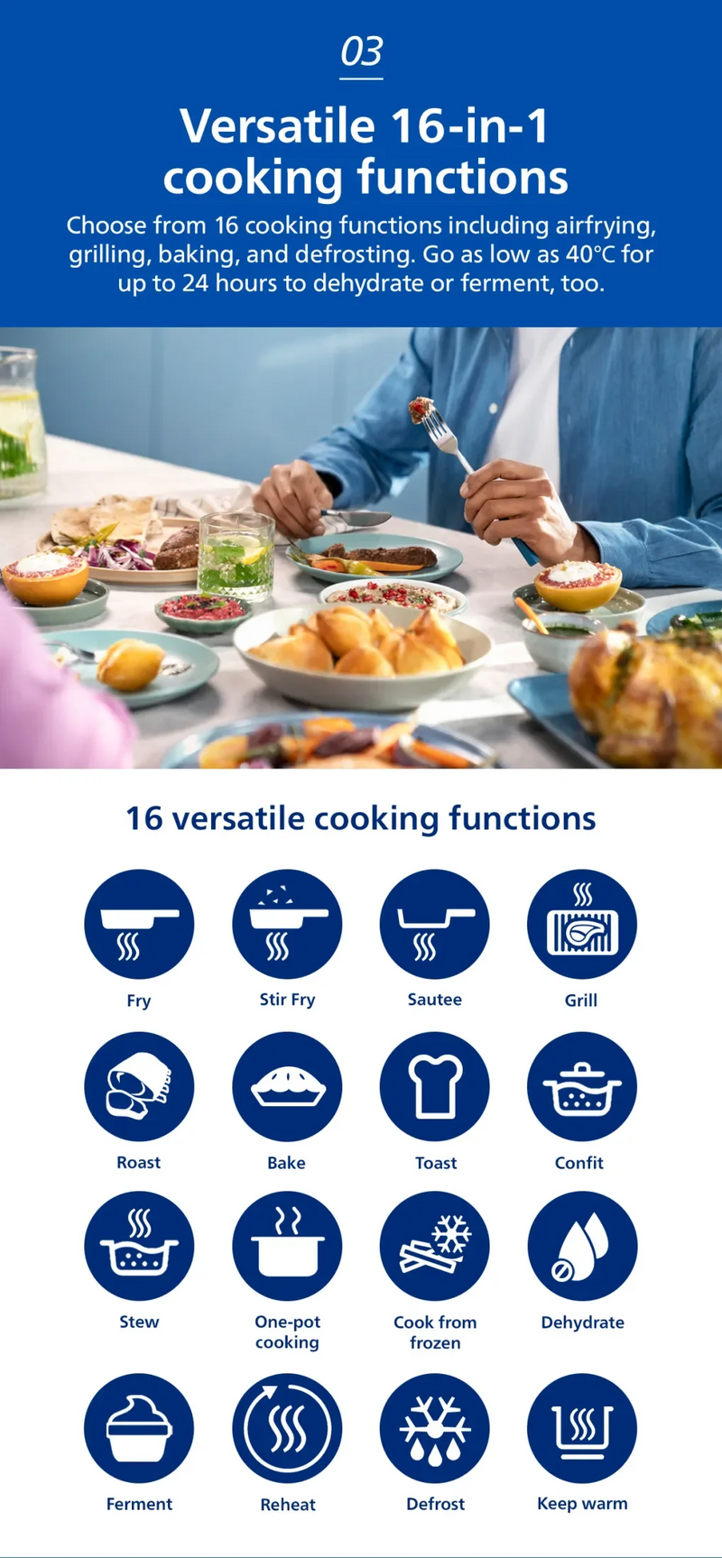 Philips NA342/09 7.2L Air Fryer with RapidAir Plus Technology