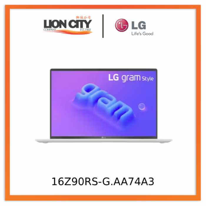 LG 16Z90RS-G.AA74A3 gram Style Aurora White 16.0" OLED Display and 13th Gen Intel® Core™ i7 Processor