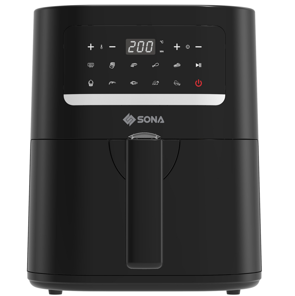 Sona SFR2748 Digital Air Fryer 4.5L with 10 Functions