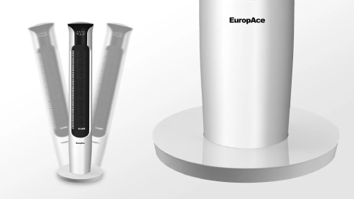 Europace ETF9111D 44" Tower Fan with Ionizer Sturdy built ETF9111DWH