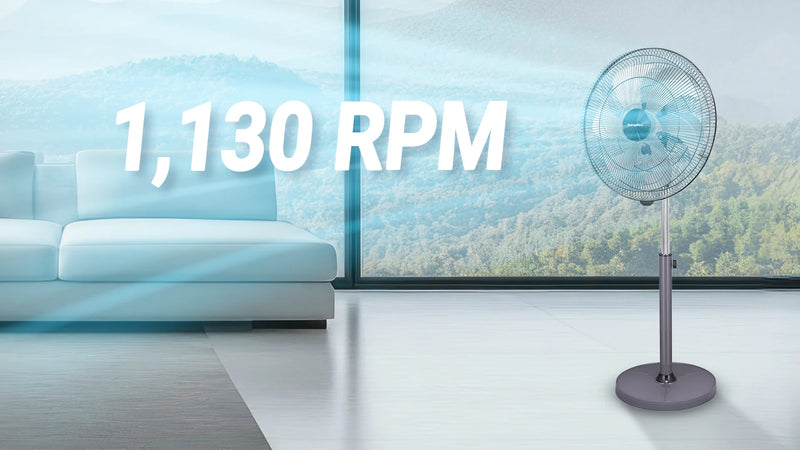 EuropAce EPF7186EDCR 18” DC Power Fan with Remote Control