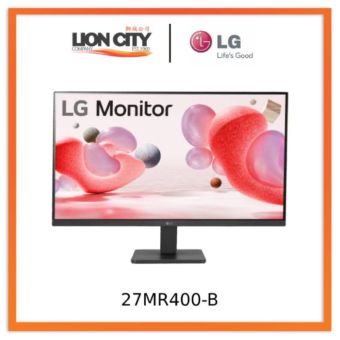 LG 27MR400-B 27 (68.58 cm) IPS Full HD monitor with AMD FreeSync™