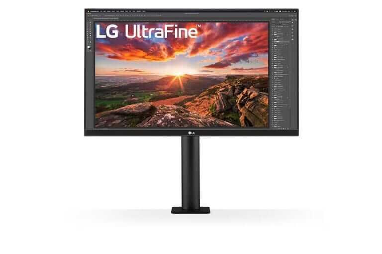 LG 27UN880-B 27'' UltraFine UHD IPS USB-C HDR Monitor with Ergo Stand