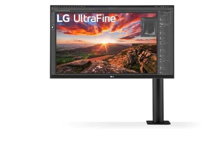LG 27UN880-B 27'' UltraFine UHD IPS USB-C HDR Monitor with Ergo Stand