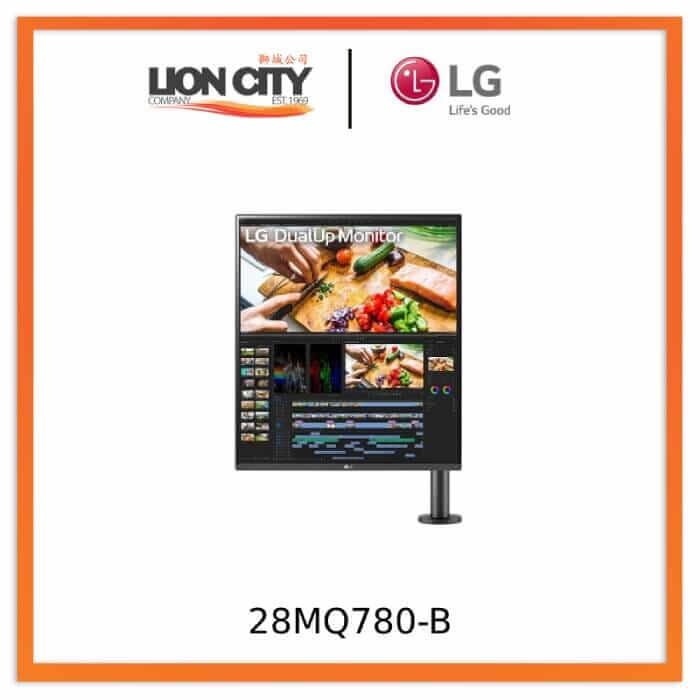 LG 28MQ780-B 27.6 (70.1cm) 16:18 DualUp Monitor with Ergo Stand and USB Type-C™