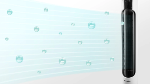 Europace ETF9111D 44" Tower Fan with Ionizer Sturdy built ETF9111DWH