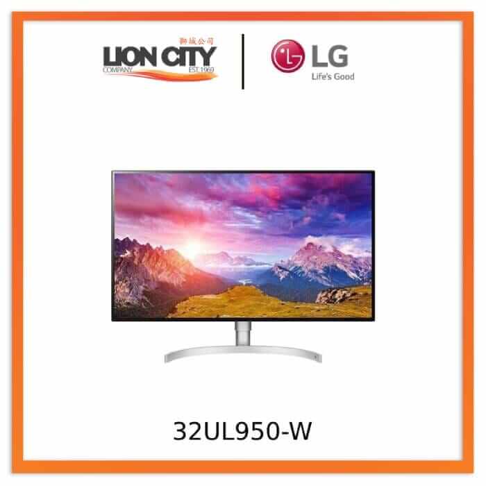 LG 32UL950-W 32'' Class UltraFine™ 4K UHD LED Monitor with Thunderbolt™ 3 (31.5'' Diagonal)