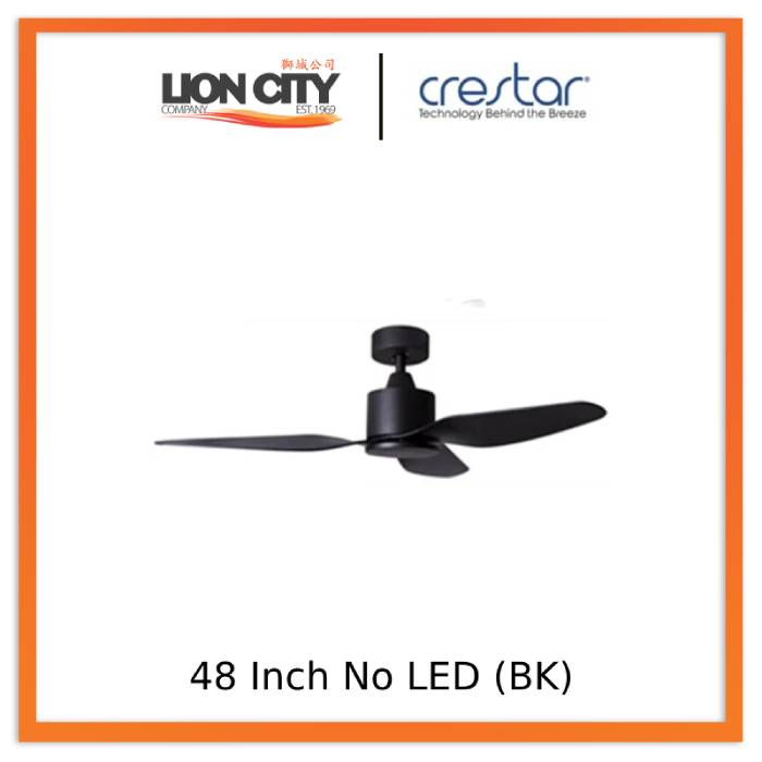 Crestar Ninjaair 3 Blades 42 / 48 Inch Dc Ceiling Fan With Remote Control