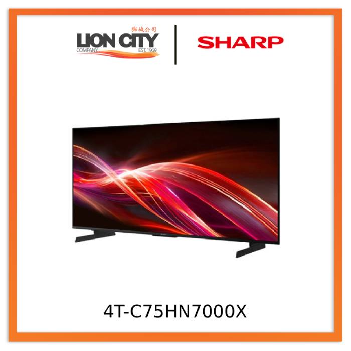 Sharp 4T-C75HN7000X 75 Inch QLED Google TV