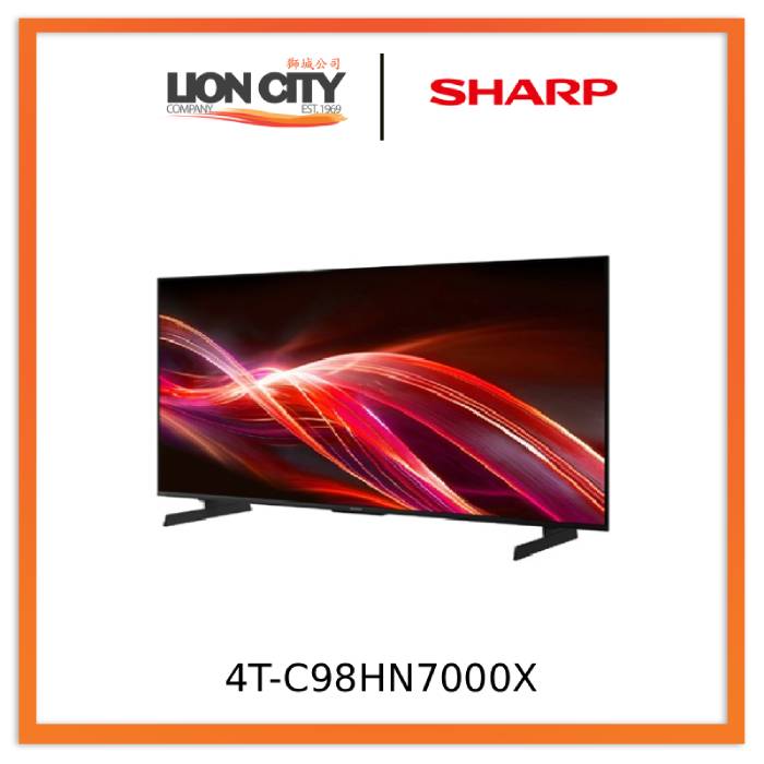 Sharp 4T-C98HN7000X 98 Inch QLED Google TV