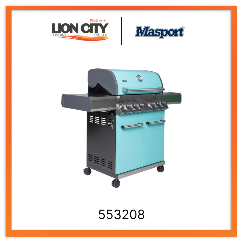 Masport 553208 Maestro Mint Gas BBQ Grill - Lion City Company