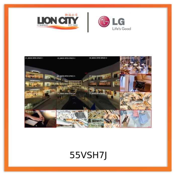 LG 55VSH7J 55'' 700 nits FHD 0.44mm Even Bezel Video Wall
