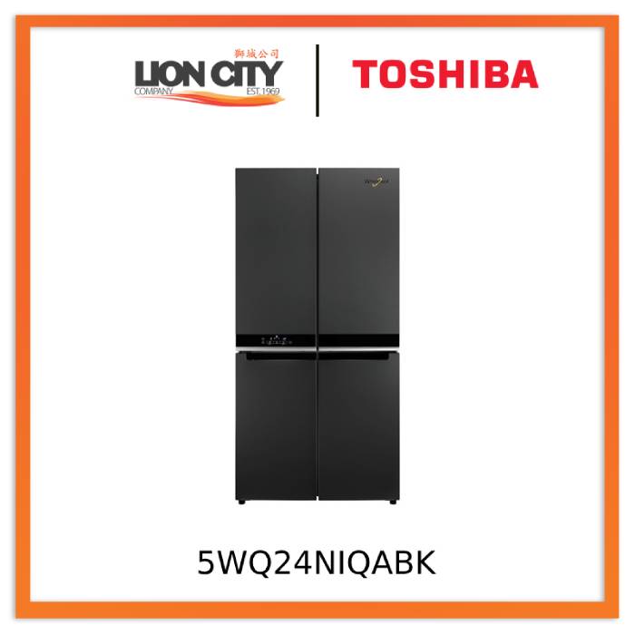 Whirlpool 5WQ24NIQABK 4 Door Fridge