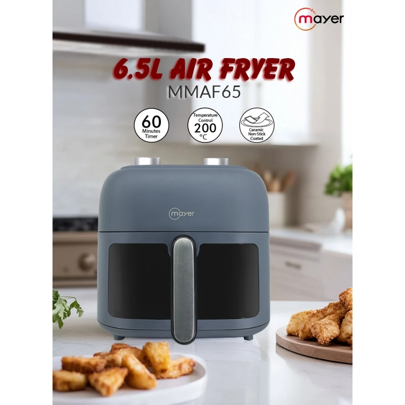 Mayer MMAF65 Ceramic Knob Control Air Fryer 6.5L