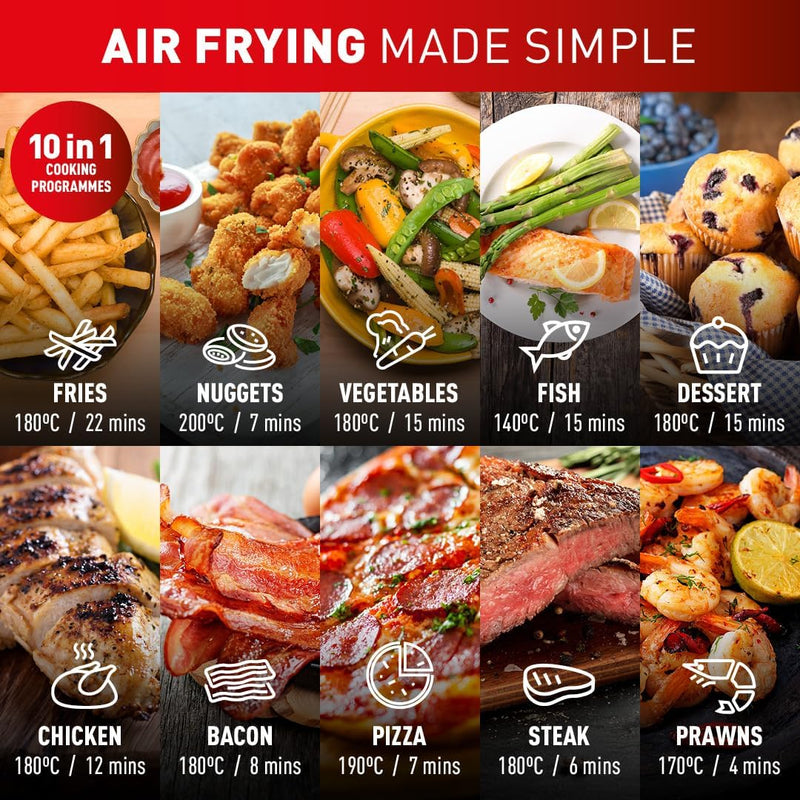Tefal EY2458 Easy Fry Max 5L Digital Air Fryer