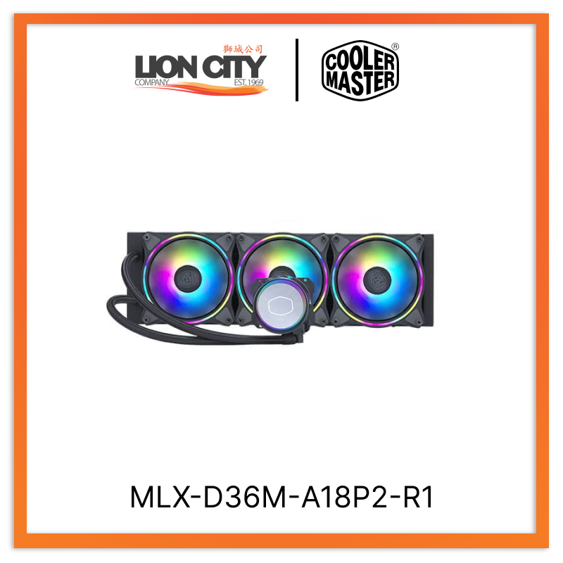 Cooler Master MLX-D36M-A18P2-R1 CM Masterliquid ML360 Illusion Argb CPU Cooler (3Y)