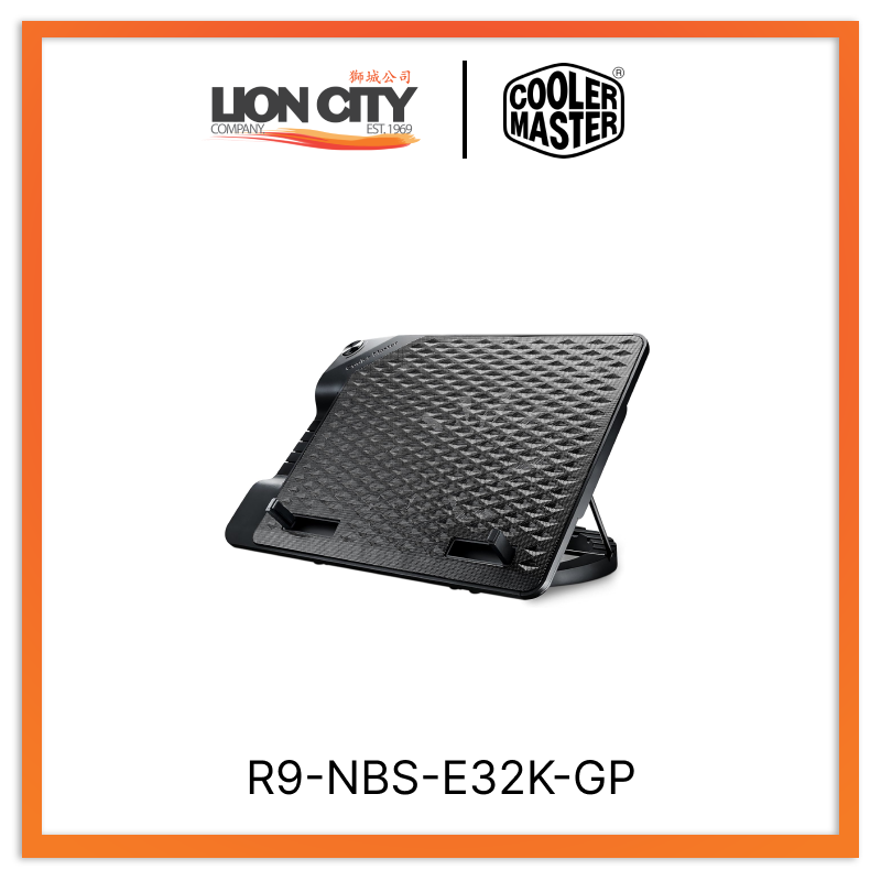 Cooler Master R9-NBS-E32K-GP CM Notepal Ergostand Ill 4 USB Hub - Lion City Company