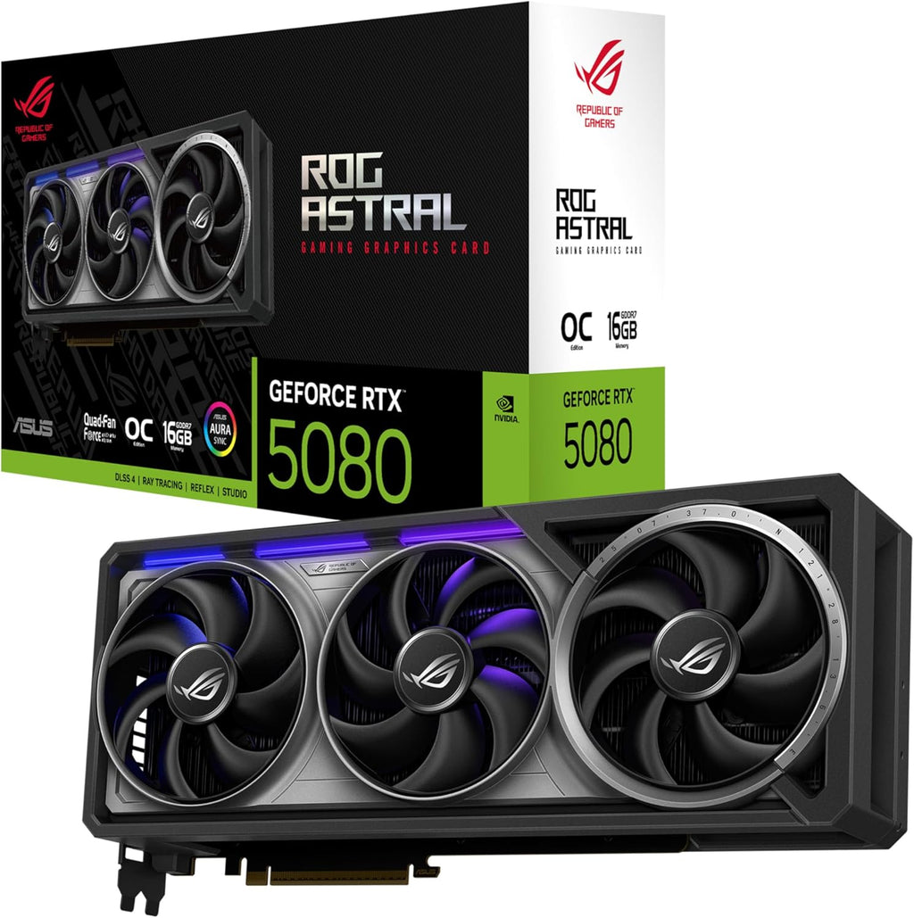 ASUS ROG GeForce RTX 5080 Gaming Card