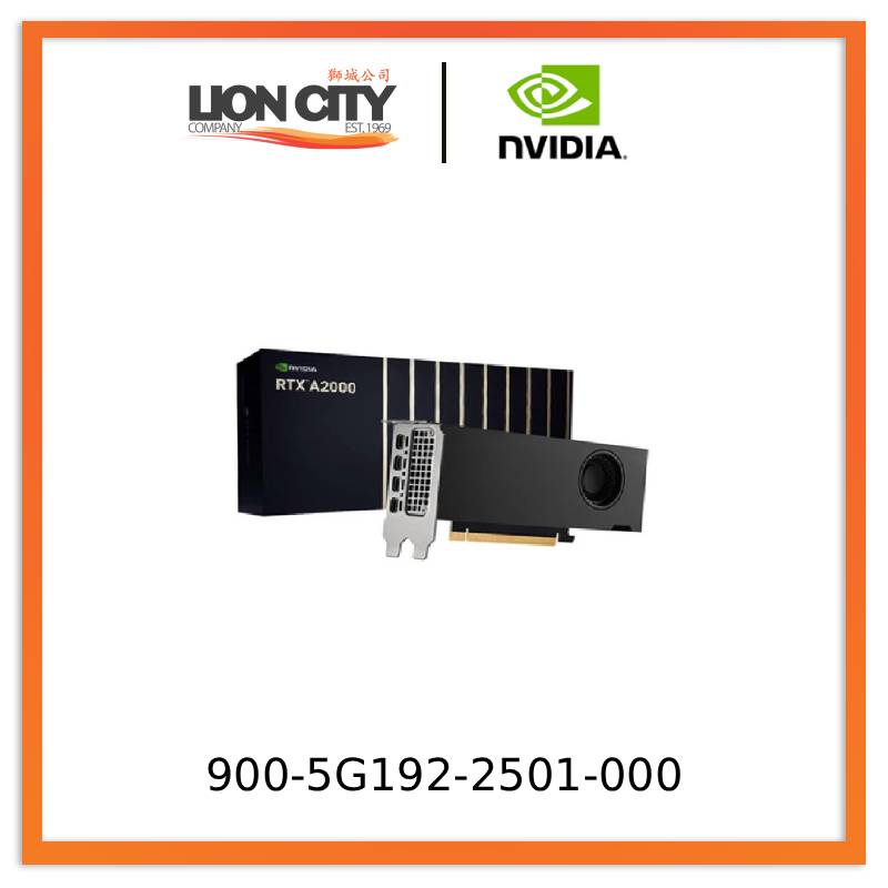 NVIDIA RTX A2000 6GB Ampere Graphics Card