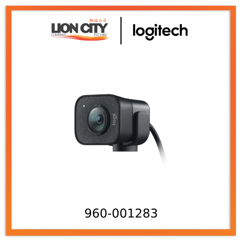 Logitech  Full HD 1080p 60 fps 960-001283  for Creators StreamCam - Premium Webcam for Streaming and Video Content Creation