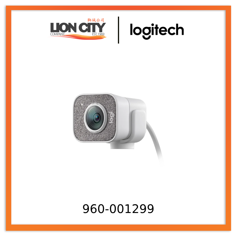 Logitech  Full HD 1080p 60 fps 960-001283  for Creators StreamCam - Premium Webcam for Streaming and Video Content Creation