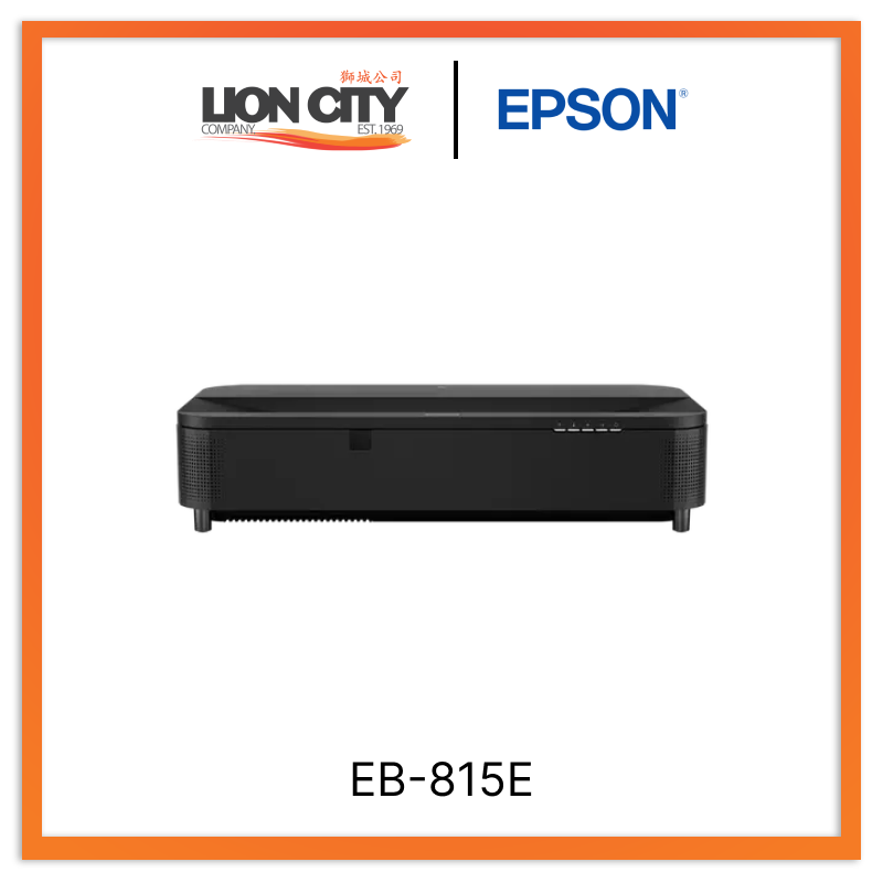EPSON EB-815E Laser UST - 5,000 lm Ultra Short Throw
