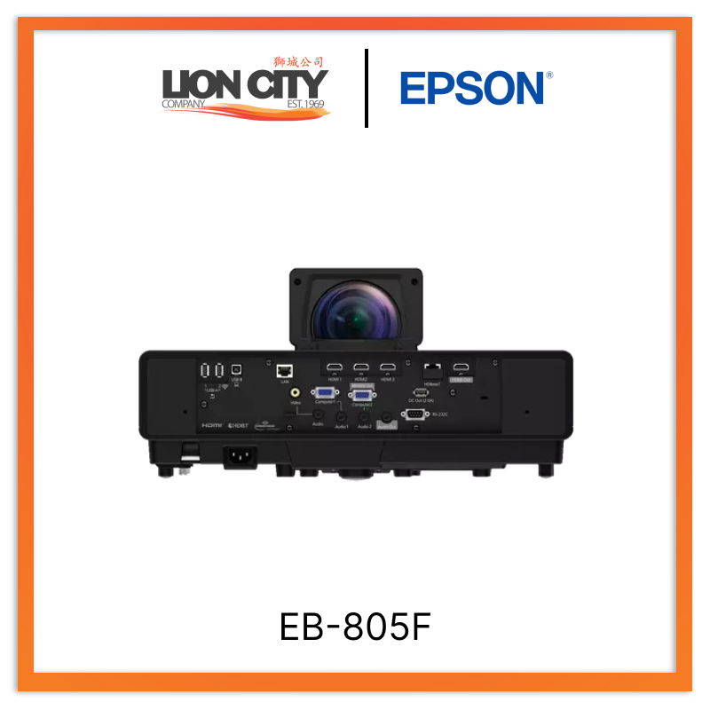 Epson EB-805F Ultra-short Throw Full HD Laser Projector