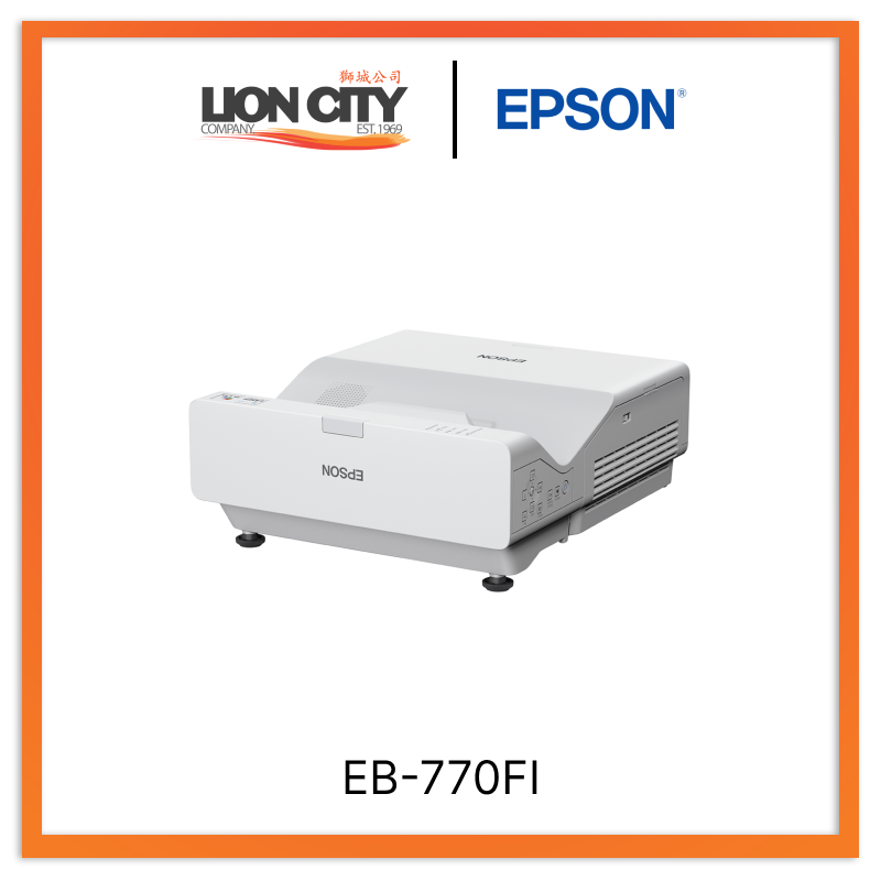 EPSON EB-770FI Laser UST Ultra Short Throw