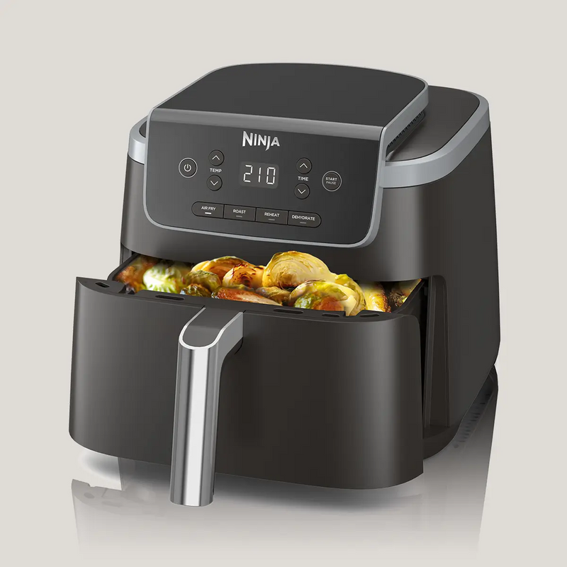 Ninja AF141 Air Fryer Pro 4.7L AirCrisp Technology with 4 Programmable Settings