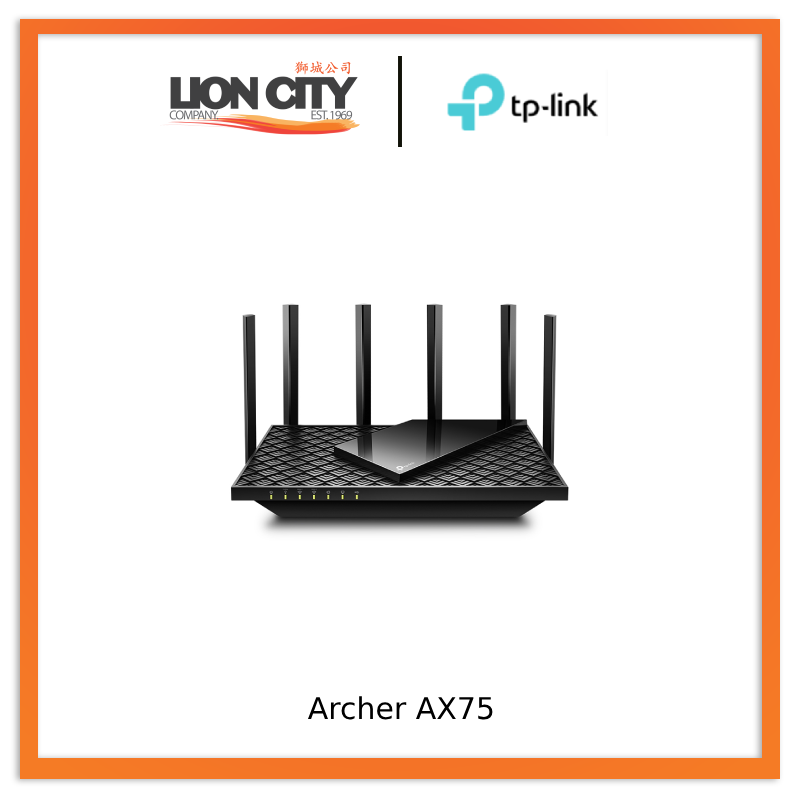 TP-Link Archer AX75 AX5400 Tri-Band Wi-Fi 6 Router