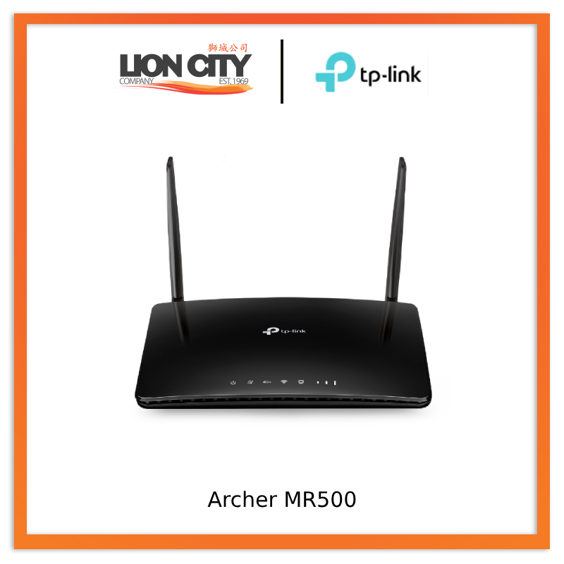 TP-Link Archer MR500 4G+ Cat6 AC1200 Wireless Dual Band Gigabit Router