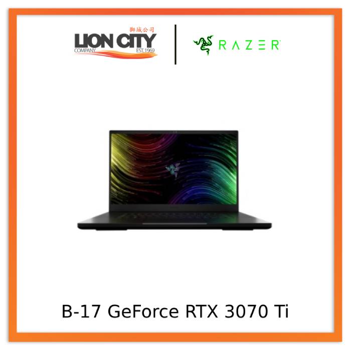Razer Blade 17 - 17.3"/ FHD 360Hz/QHD 240Hz/ GeForce RTX 3070 Ti / Windows 11 Home/16GB 4800MHz RAM, 1TB SSD