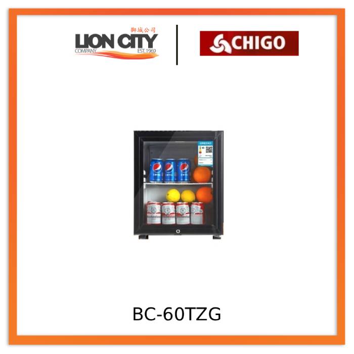 Chigo Ice Bar Compact Beverage Chiller with Transparent Glass Door