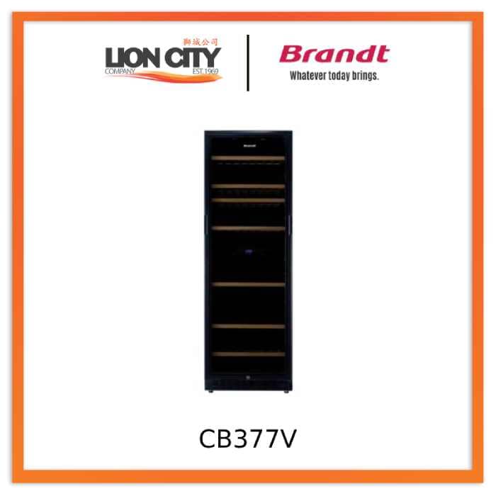Brandt CB377V 153 bottles Wine Cellar | Lion City Company.