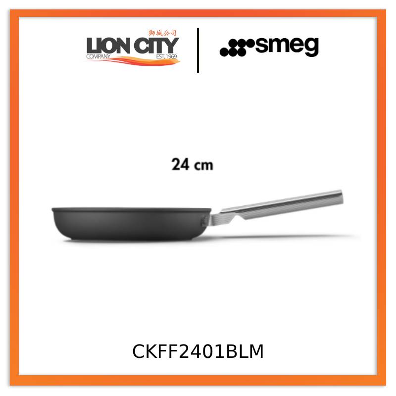 Smeg CKFF2401BLM/CRM/RDM Non-Stick Frying Pan Cookware 50's Style Aesthetic