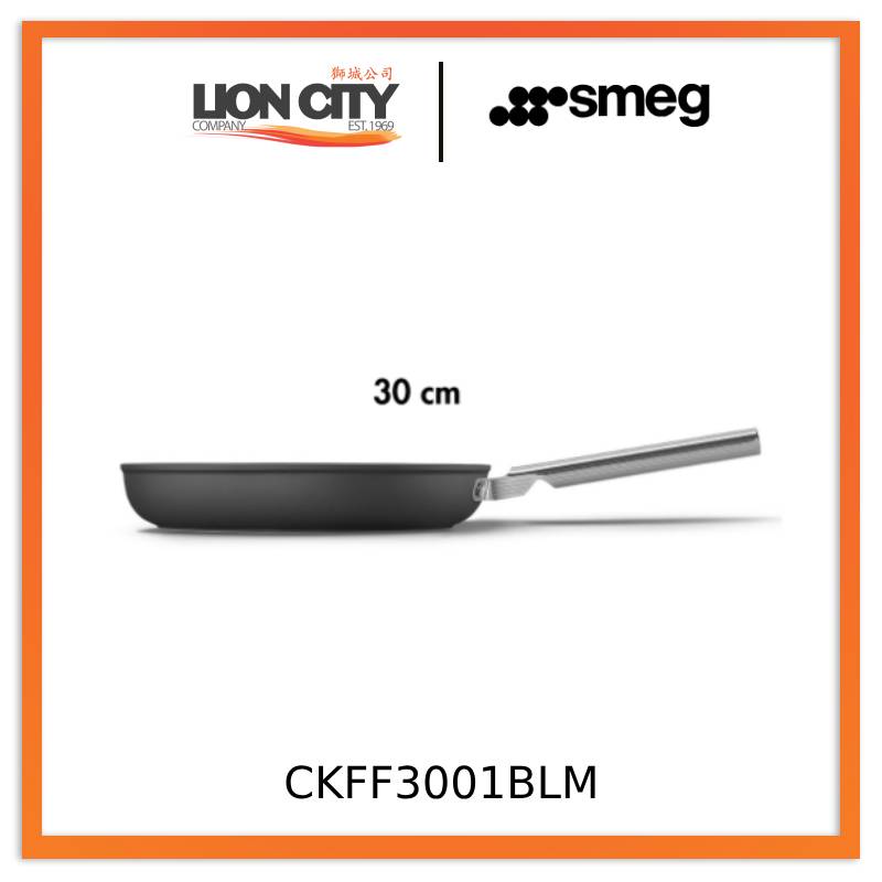 Smeg CKFF3001BLM/CRM/RDM Non-Stick Frying Pan Cookware 50's Style Aesthetic
