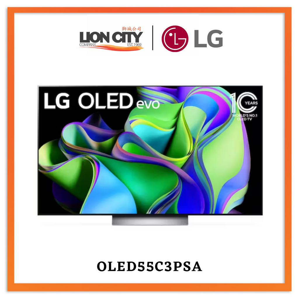 LG OLED evo C3 55-inch 4K Smart TV (2023) OLED55C3PSA
