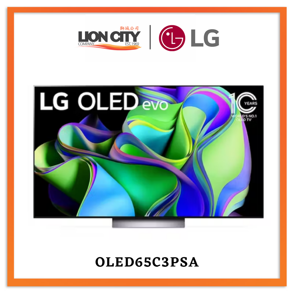 LG OLED evo C3 65-inch 4K Smart TV (2023) OLED65C3PSA