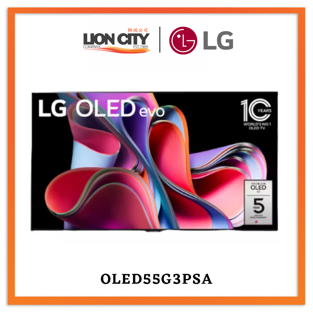 LG OLED evo G3 55-inch 4K Smart TV (2023) OLED55G3PSA