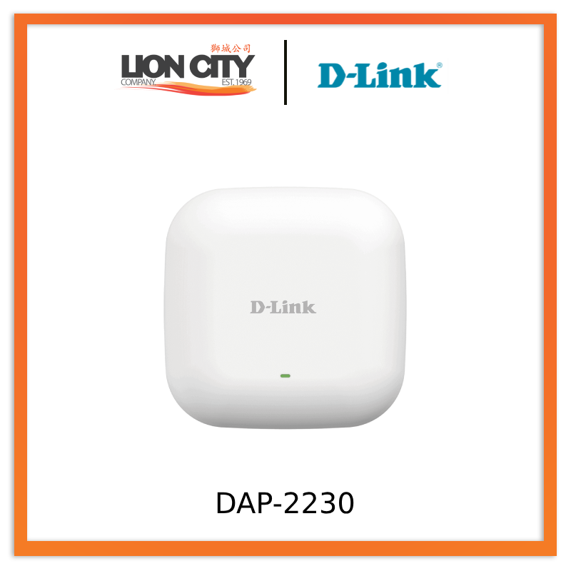 D-Link DAP-2230 Nuclias Connect Wireless N Indoor PoE Access Point
