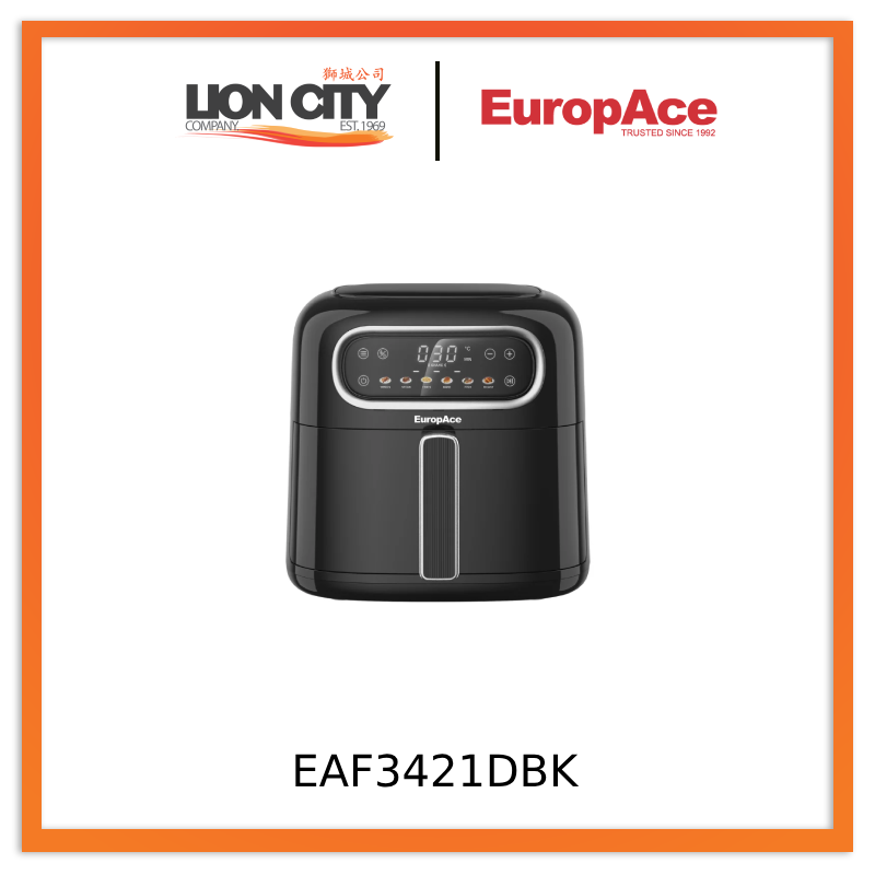 Europace EAF3421DBK 4.2L Digital Air Fryer 1200W